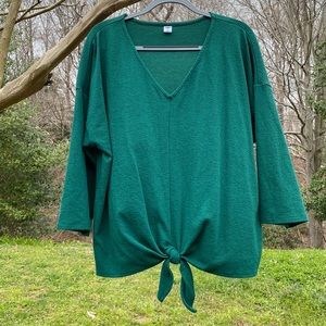 Old Navy shirt with Tie-Front detail